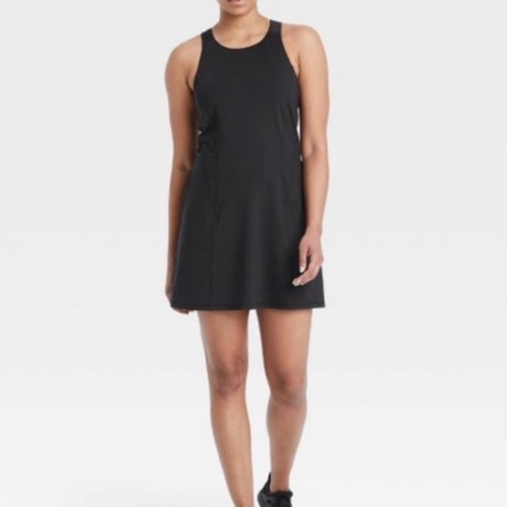All in Motion Black Tennis Dress Womens size L